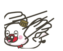 Moving hatoki sticker #11776845