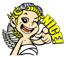 Cool Angel "Coo"2 sticker #11776960