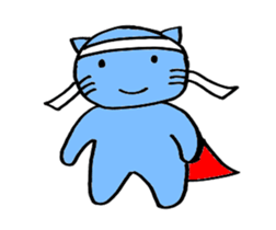 SuperBlueCat sticker #11777302