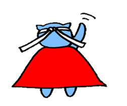 SuperBlueCat sticker #11777304