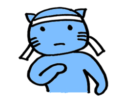 SuperBlueCat sticker #11777311