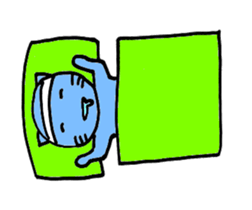 SuperBlueCat sticker #11777315