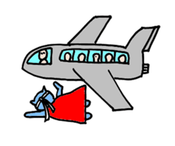 SuperBlueCat sticker #11777332