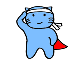 SuperBlueCat sticker #11777333