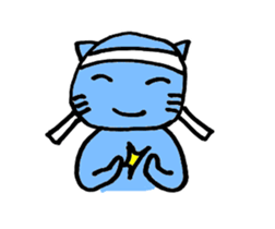 SuperBlueCat sticker #11777334