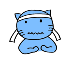 SuperBlueCat sticker #11777337