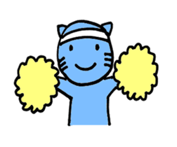 SuperBlueCat sticker #11777338