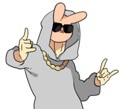 Derorin Rabbit 2 sticker #11777625