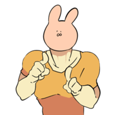 Derorin Rabbit 2 sticker #11777627