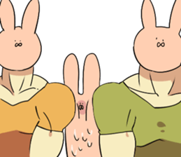 Derorin Rabbit 2 sticker #11777631