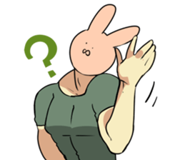 Derorin Rabbit 2 sticker #11777637