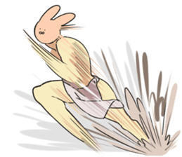 Derorin Rabbit 2 sticker #11777639