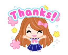 Schoolgirl [EN] sticker #11777790