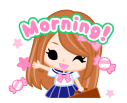 Schoolgirl [EN] sticker #11777792