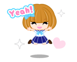 Schoolgirl [EN] sticker #11777797