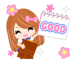 Schoolgirl [EN] sticker #11777798