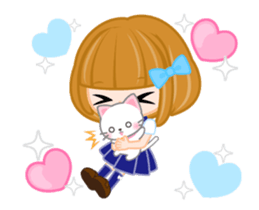 Schoolgirl [EN] sticker #11777802