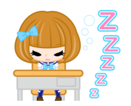 Schoolgirl [EN] sticker #11777804