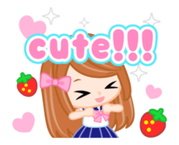 Schoolgirl [EN] sticker #11777810