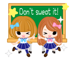 Schoolgirl [EN] sticker #11777812