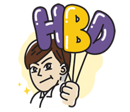 Chong-ko Boy sticker #11778083