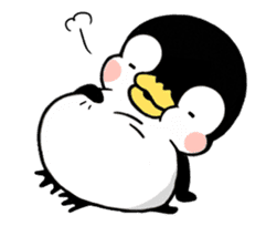 Penguin moves, and animation. sticker #11778338