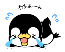 Penguin moves, and animation. sticker #11778348