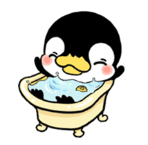 Penguin moves, and animation. sticker #11778353