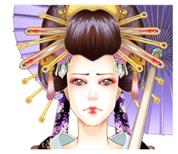 Absolute beauty geisha sticker #11779051