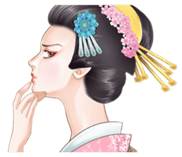 Absolute beauty geisha sticker #11779053