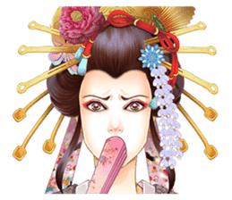 Absolute beauty geisha sticker #11779055