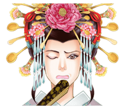 Absolute beauty geisha sticker #11779056