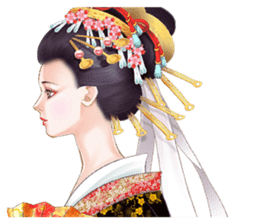 Absolute beauty geisha sticker #11779057