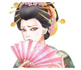 Absolute beauty geisha sticker #11779069