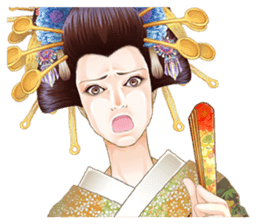 Absolute beauty geisha sticker #11779070