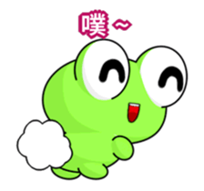 Ruanruan Frog-Animated Stickers-Good Day sticker #11779107