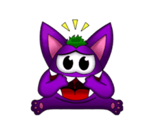 PURPLE GREMLIN (animated) sticker #11779238