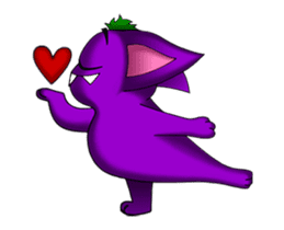 PURPLE GREMLIN (animated) sticker #11779239