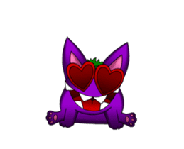 PURPLE GREMLIN (animated) sticker #11779250