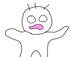 Invisible person Moving sticker #11779568