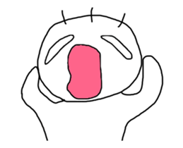 Invisible person Moving sticker #11779583