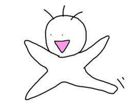 Invisible person Moving sticker #11779589