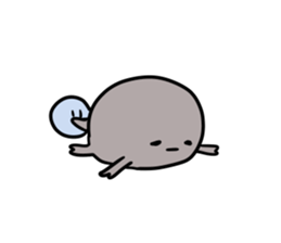 Ladle and Frog. sticker #11779917