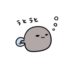 Ladle and Frog. sticker #11779919