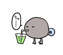 Ladle and Frog. sticker #11779942