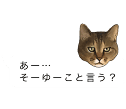 Futaro The Cat "boyaki" sticker #11779954