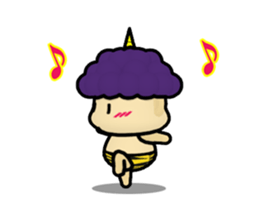 kaminari-kun anime sticker #11780470