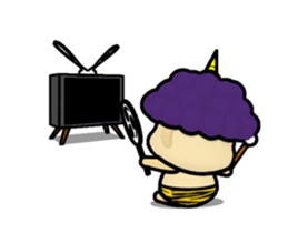 kaminari-kun anime sticker #11780474