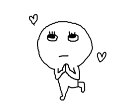 Daily Life of the Calm Man sticker #11780544