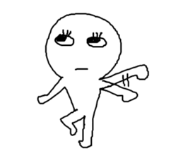 Daily Life of the Calm Man sticker #11780550